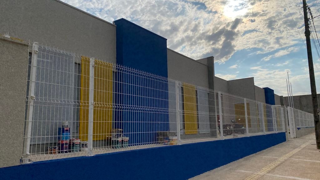 Obras do CMEI Ivone Docha seguem a todo vapor no Residencial Porto Seguro