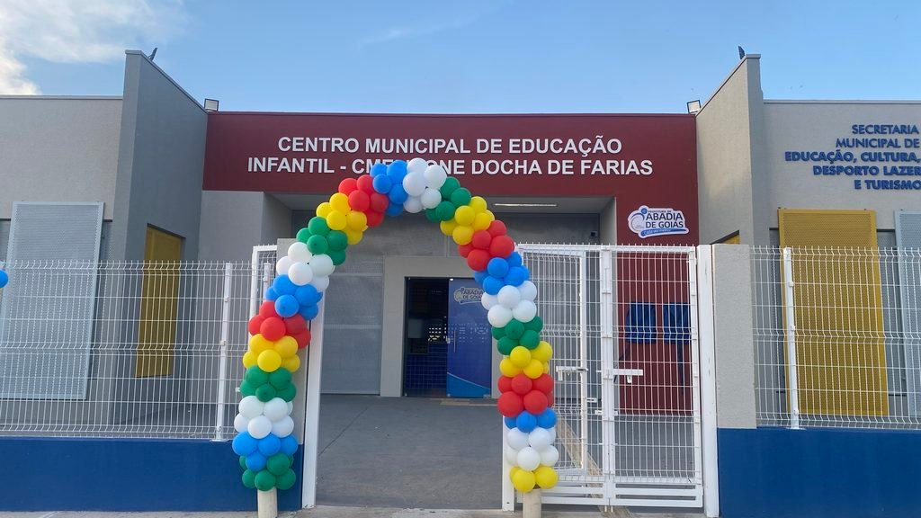 Prefeitura de Abadia de Goiás inaugura CMEI no Residencial Porto Seguro e amplia acesso à educação infantil