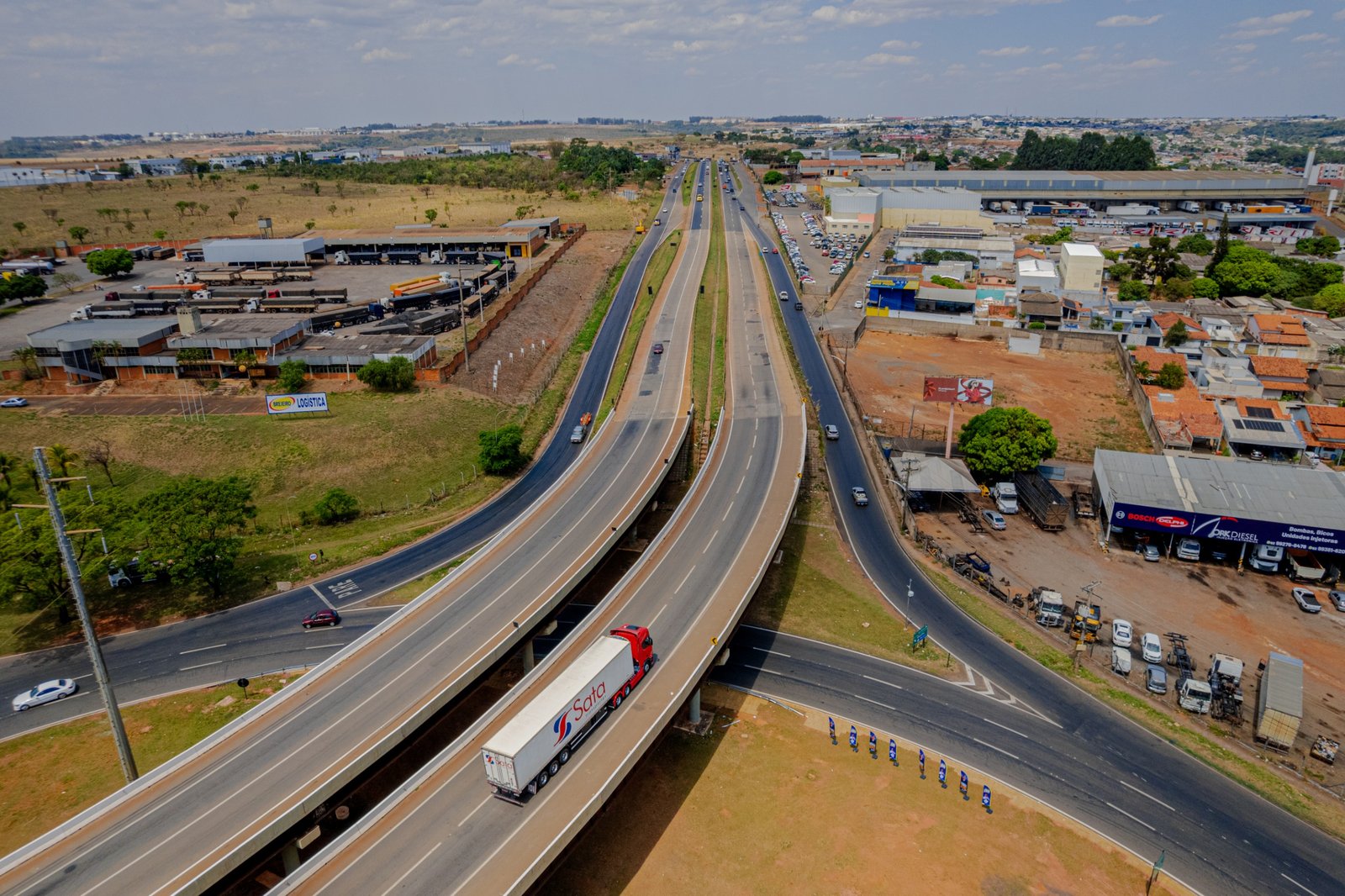 Prefeitura inicia obra da nova faixa de acesso ao Trevo da Havan