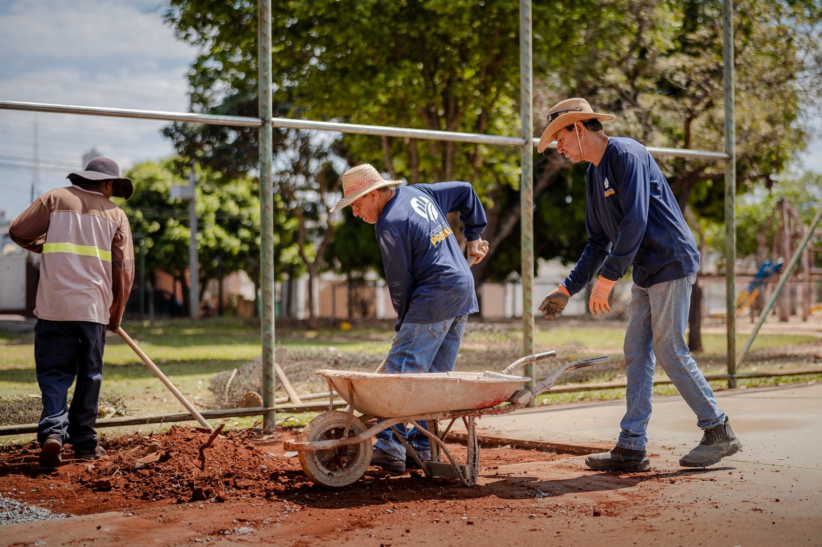 Revitalização do Parque da Matinha entra na fase de reforma das quadras poliesportivas