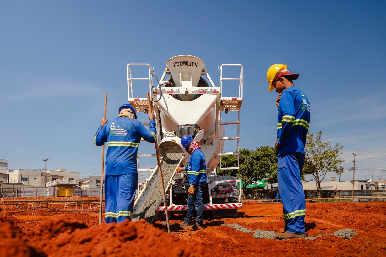 Obras da Policlínica de Anápolis avançam para etapa de concretagem