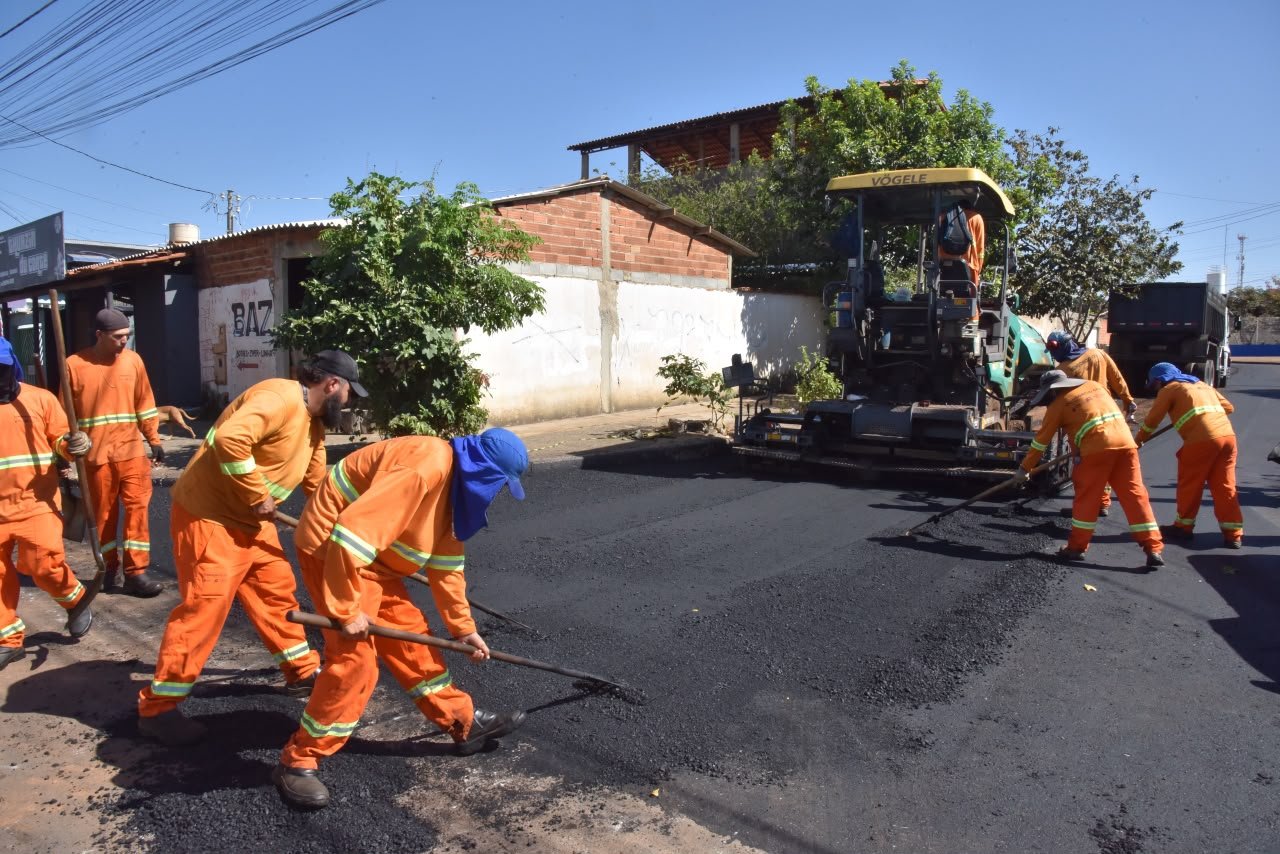 Prefeitura de Aparecida divulga cronograma de recapeamento para a semana de 5 de 11 de outubro