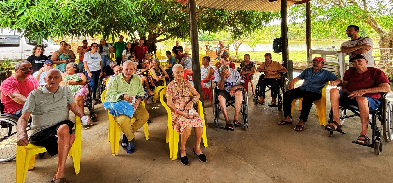 Dia Internacional da Pessoa Idosa: Prefeitura de Bela Vista promove almoço especial para moradores da Casa Dona Neném