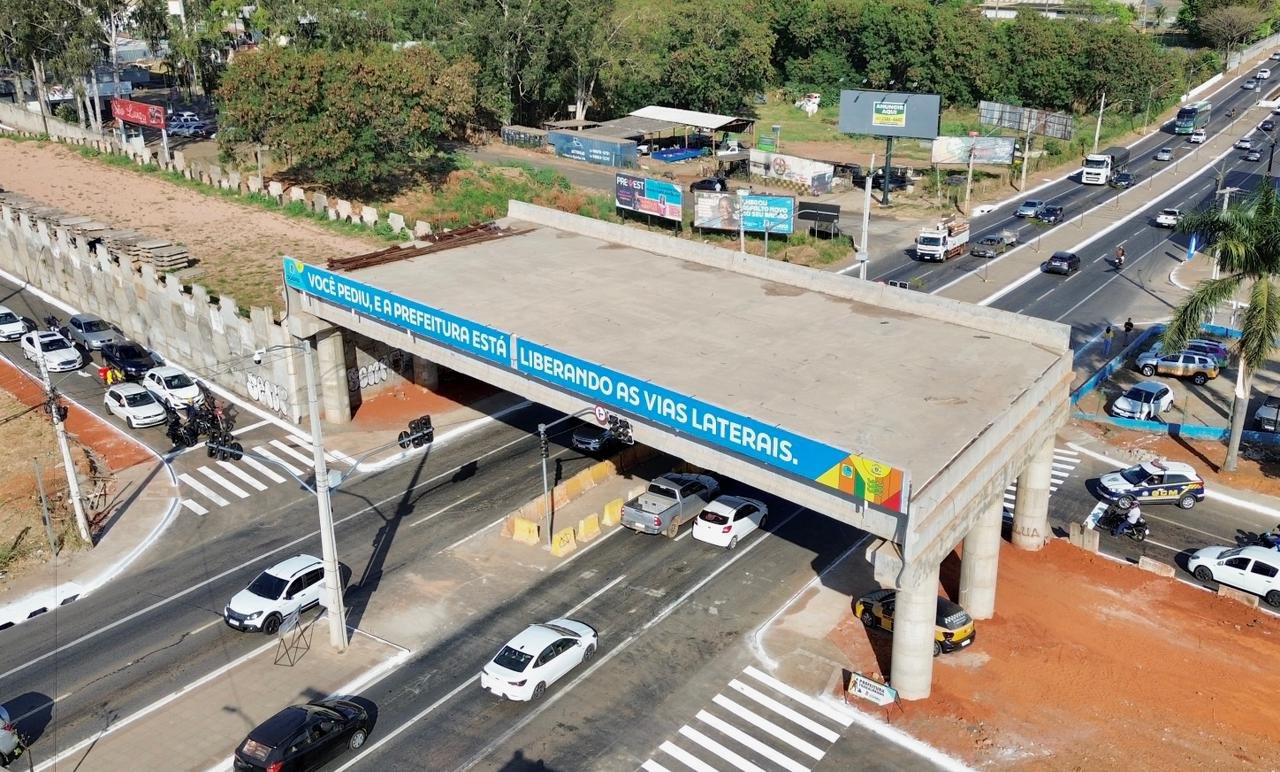 Mabel libera segunda via lateral da Leste-Oeste e amplia alternativas de trânsito na Região Oeste