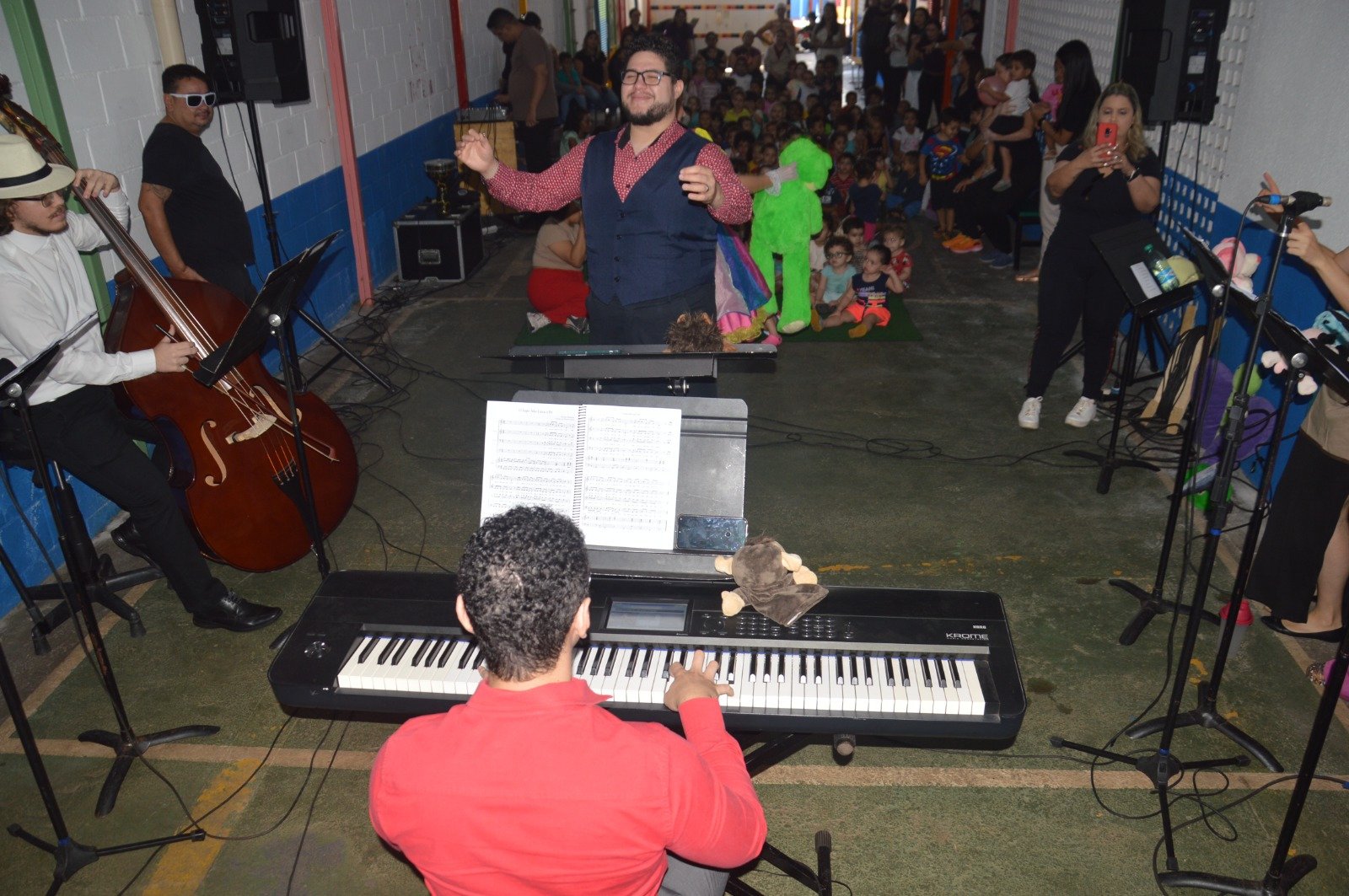Projeto “Concerto Divertido” leva música e interação a escolas e cmeis de Goiânia