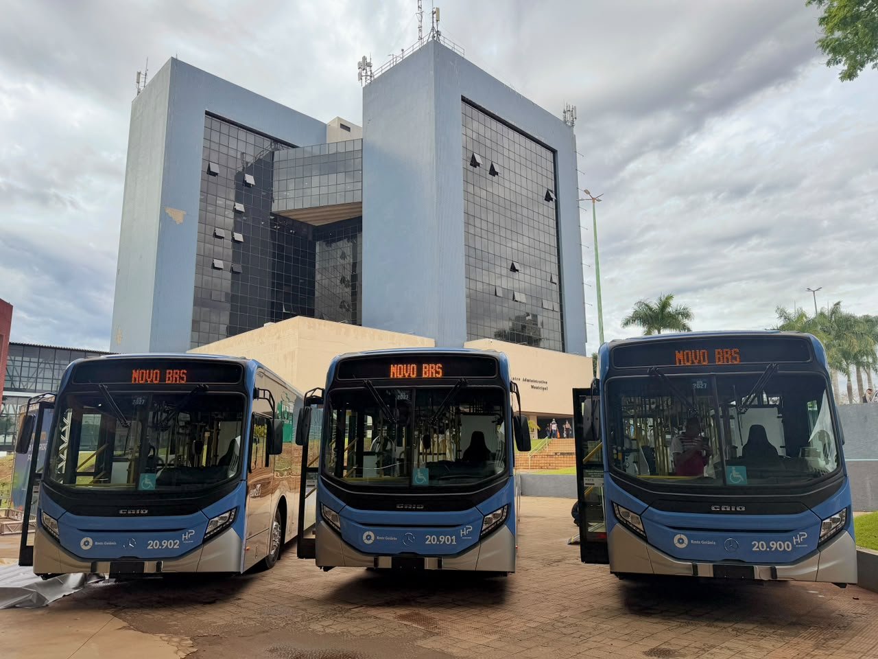 Goiânia passa a contar com novo padrão de serviço de transporte coletivo e novos ônibus