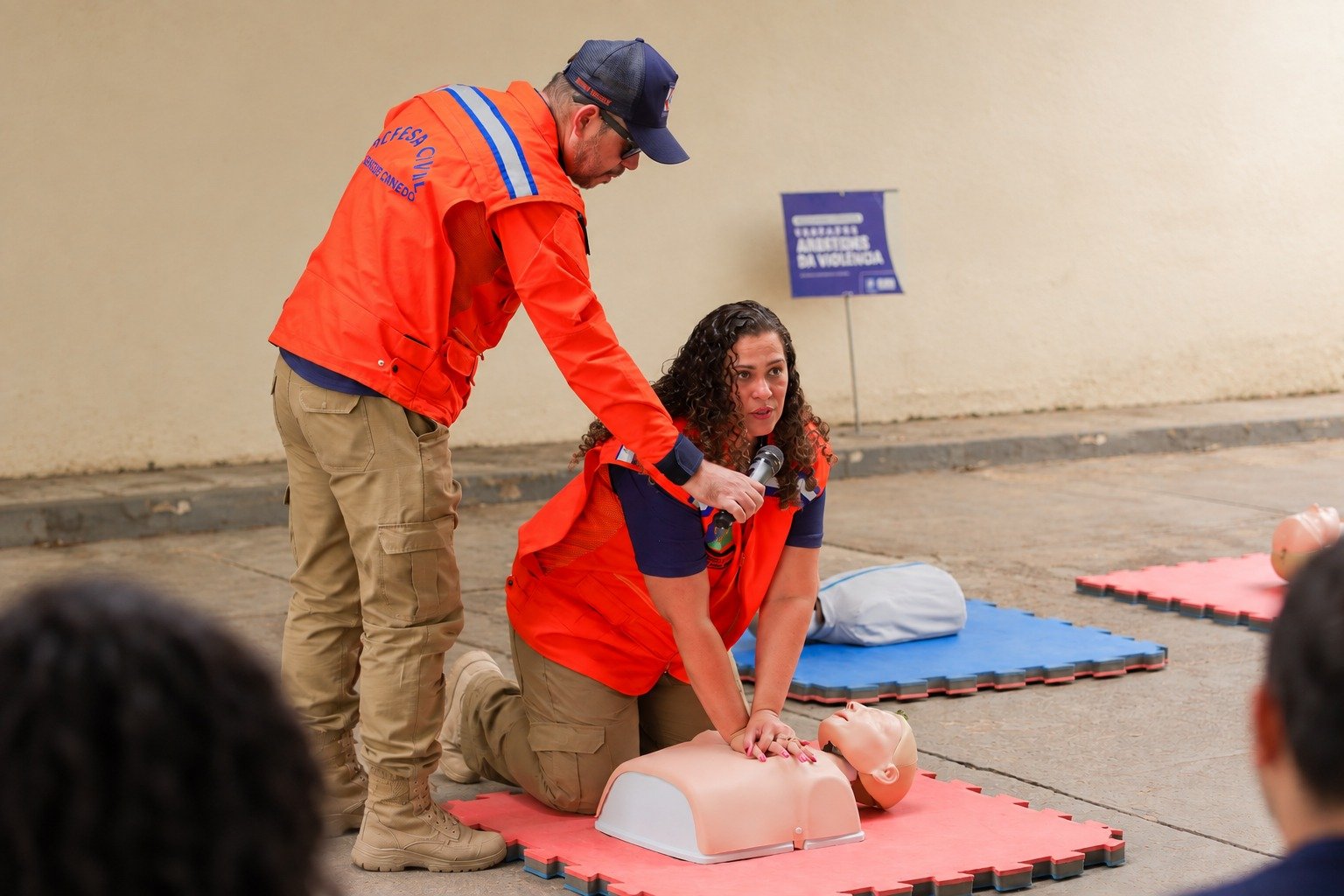 Projeto Saber Pra Salvar leva orientações de primeiros socorros a servidores