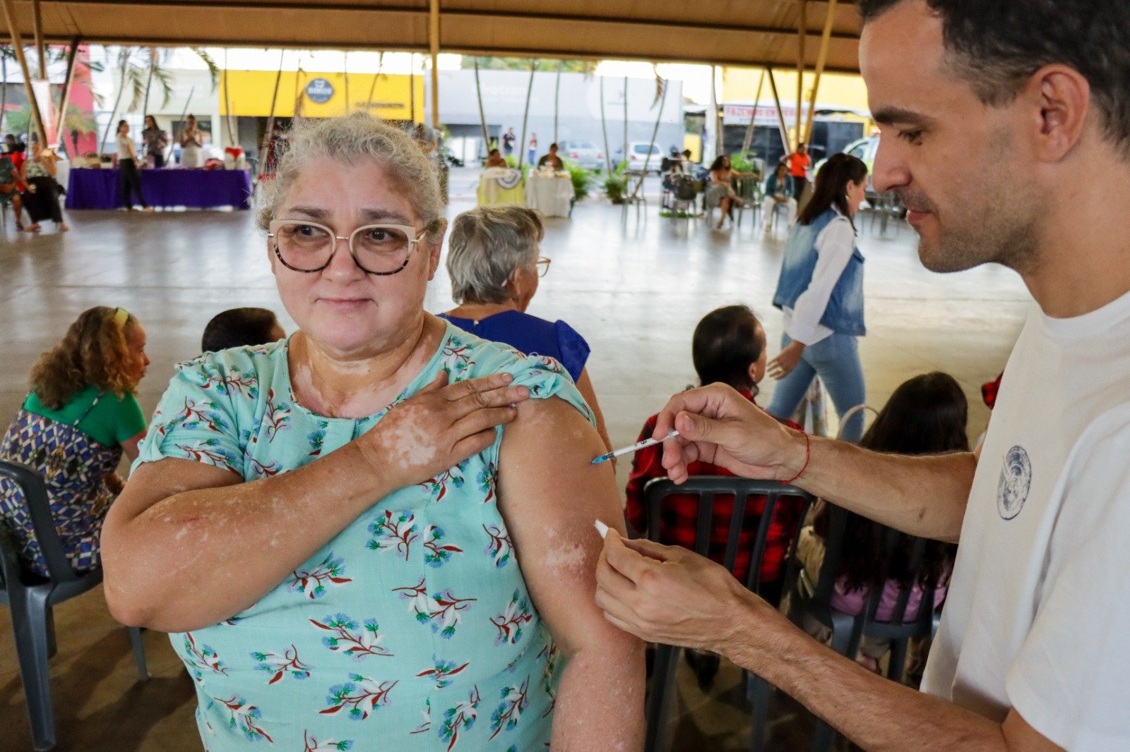 Senador Canedo inicia vacinação Pneumocócica 20 para idosos a partir de 85 anos