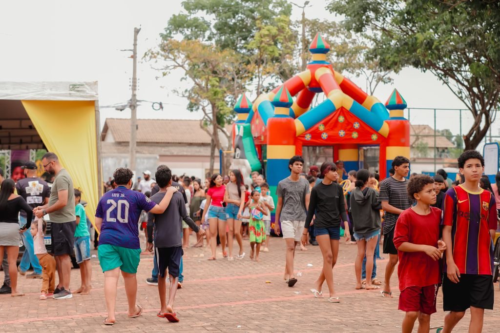 Prefeitura de Senador Canedo realiza 5° edição da Vila da Criança com mais de 20 mil pessoas