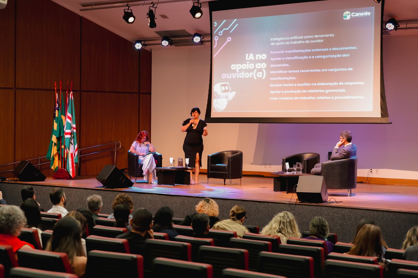 Senador Canedo apresenta iniciativas de transformação digital na Rede Goiana de Ouvidorias